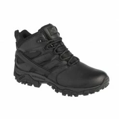 Trainers Merrell Mens Moab 2 Mid Tactical Response Waterproof Shoes - Black
