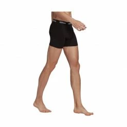 Adidas Mens Essentials Logo 2Pac Boxer Shorts - Black Outdoor Clothing