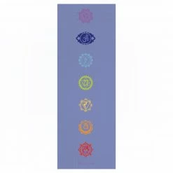 Yoga Mats Gaiam Chakra 4 MM Yoga Mat - Purple