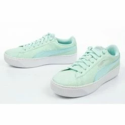 Footwear Puma Womens Vikky Platform Glitz Shoes - Mint