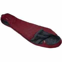 High Peak Hyperion 1M Sleeping Bag 210x80x50 Cm - Claret/Gray