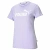 Outdoor Clothing Puma Womens Amplified Graphic T-shirt - Lavender