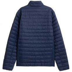 4F Mens Winter Jacket - Navy Blue Outdoor Clothing