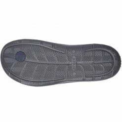 Slides Crocs Mens Swiftwater Wave Flip Flops - Navy Blue/Gray