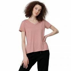 Outdoor Clothing 4F Womens Cotton T-shirt - Pink
