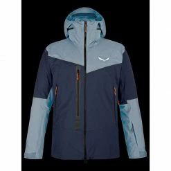 Salewa Men's Sella Responsive Ski Jacket - Navy Blue