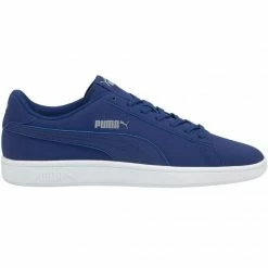 Puma Womens Smash V2 Buck Elektro Shoes - Navy Blue Footwear