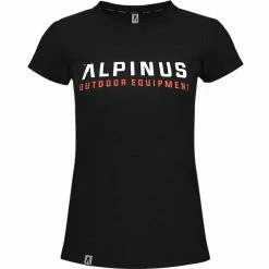 Alpinus Womens Chiavenna T-shirt - Black
