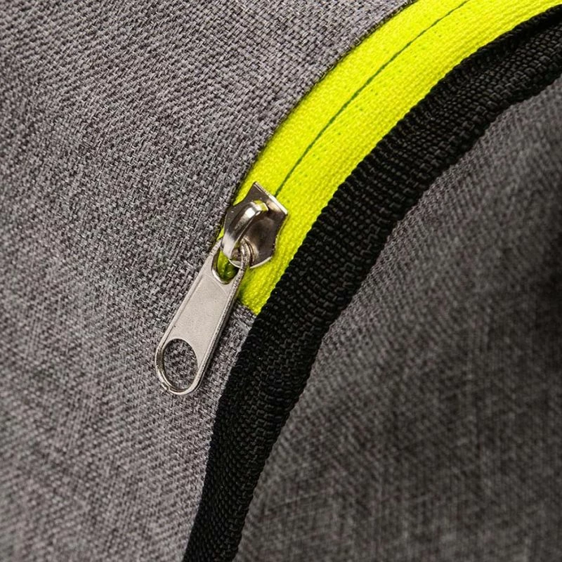 Meteor Nepr 20L Fitness Bag - Gray/Lime Duffle Bags