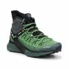 Salewa Mens MS Dropline Mid Hiking Boots - Green Trainers