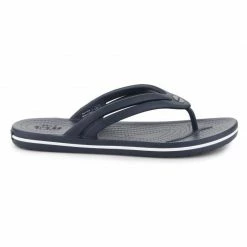 Crocs Womens Crocband Flip-Flops - Black Slides