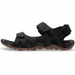 4F Mens Sandals - Black Slides