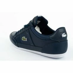 Lacoste Mens Chaymon 0121 Shoes - Navy Blue Trainers