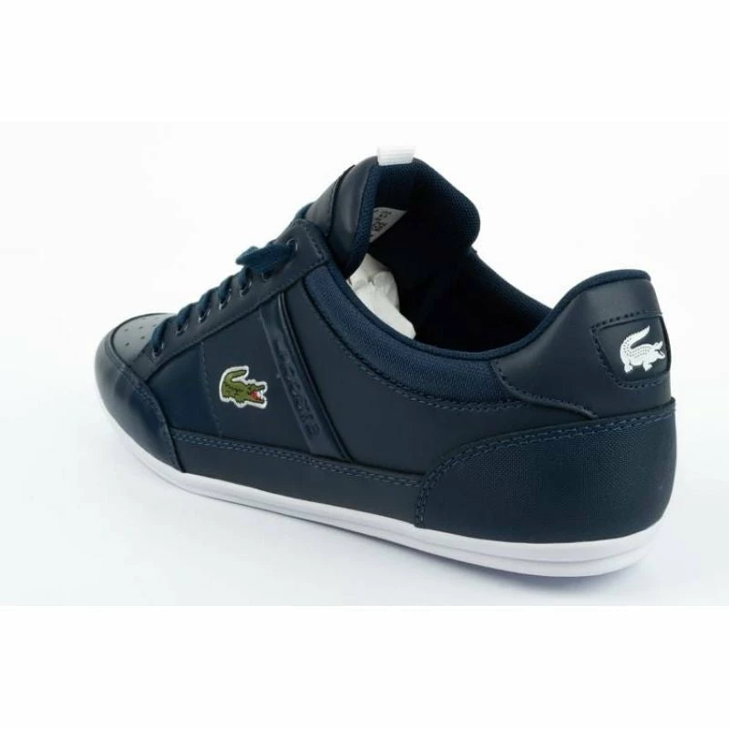 Lacoste Mens Chaymon 0121 Shoes - Navy Blue Trainers
