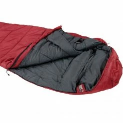 High Peak Redwood 3 L Sleeping Bag 230x85x55 Cm - Burgundy/Gray