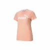 Puma Womens Amplified Graphic T-shirt - Peach Outdoor Clothing