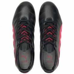 Trainers Puma Mens King Platinum 21 FG / AG Football Shoes - Black