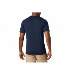 Columbia Mens Terra Vale II Short Sleeve Tee - Blue Outdoor Clothing