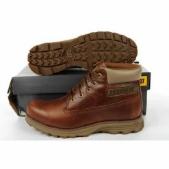 Caterpillar Mens Founder Shoes - Brown