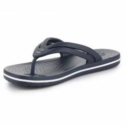 Crocs Womens Crocband Flip-Flops - Black Slides
