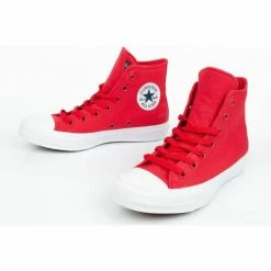 Trainers Converse Unisex Ct II Hi Shoes - Red