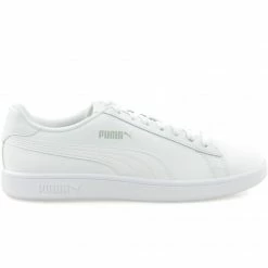 Trainers Puma Mens Smash V2 LM Shoes - White