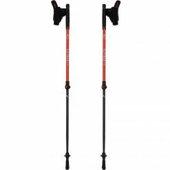 Hiking Alpinus Braunberg Nordic Walking Poles - Red
