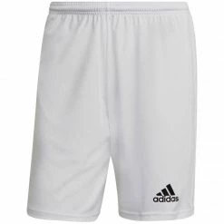 Adidas Mens Squadra 21 Shorts - White Outdoor Clothing
