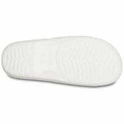 Crocs Womens Classic Slide Slippers - White Slides