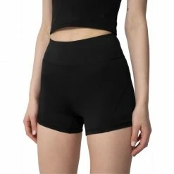 4F Womens Shorts - Black Outdoor Clothing