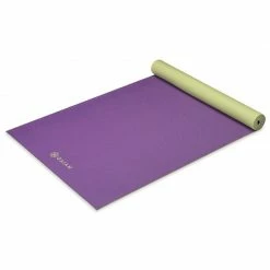 Gaiam Grape Cluster Double-sided Yoga Mat 4mm - Purple Yoga Mats