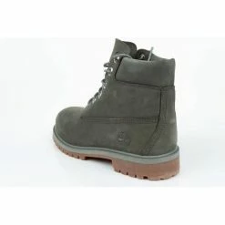 Timberland Womens Icon 6-Inch Premium Shoes - Gray Footwear