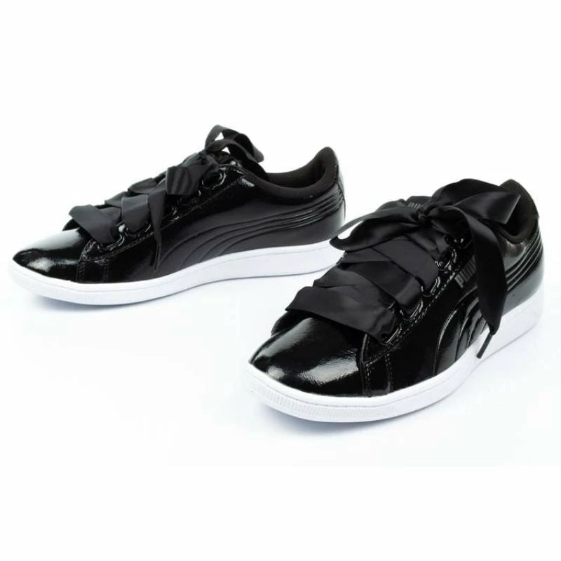 Puma Womens Vikky Ribbon PW Shoes - Black Footwear