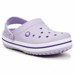 Crocs Womens Crocband Slippers - Purple Slides