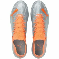 Trainers Puma Mens Ultra 1.4 MxSG Football Boots - Gray/Orange