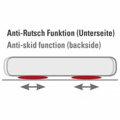 High Peak Multi Comfort Plus Velor Mattress 198X137X22cm - Black