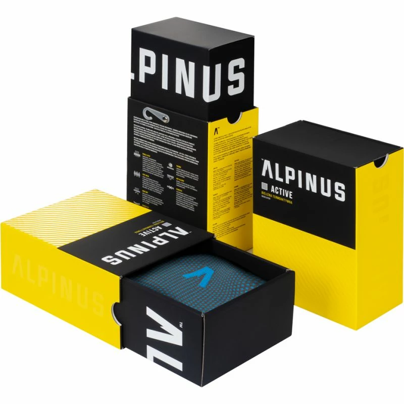 Outdoor Clothing Alpinus Men's Active Base Layer Thermoactive Pants - Gray