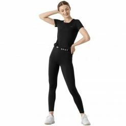 Outdoor Clothing 4F Womens Soft T-Shirt - Deep Black