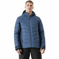 Outdoor Clothing 4F Mens Ski Jacket - Light Blue