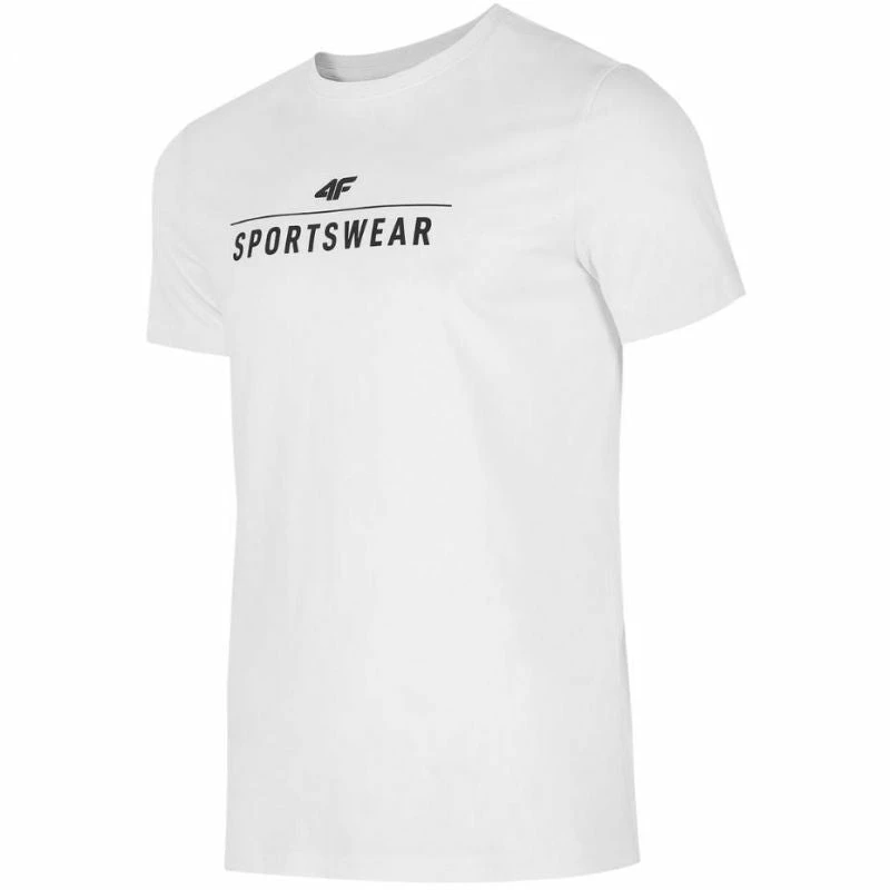 4F Mens Sports T-shirt - White