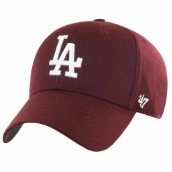 47 Brand Los Angeles Dodgers Cap - Burgundy Caps