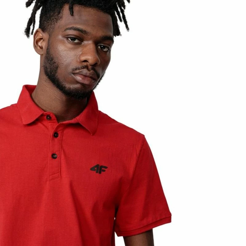 4F Womens Casual T-shirt - Red Outdoor Clothing