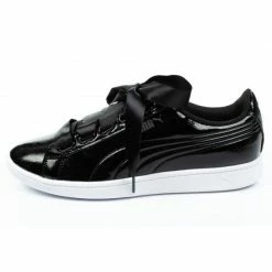 Puma Womens Vikky Ribbon PW Shoes - Black Footwear