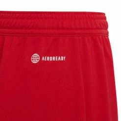 Adidas Junior Entrada 22 Shorts - Red