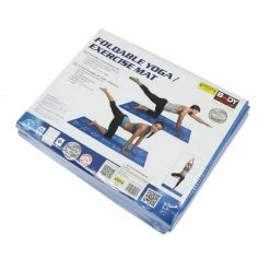 Yoga Style Folding Yoga Mat - Blue