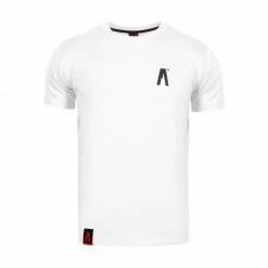 Alpinus Men's A T-shirt - White Outdoor Clothing