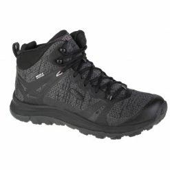 Keen Womens Terradora II Mid Waterproof Shoes - Black Footwear