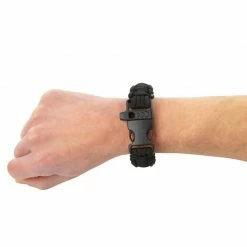 Sports Bags Macgyver Survival Bracelet - Black