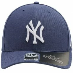 47 Brand Mens New York Yankees Cold Zone '47 Cap - Blue Caps