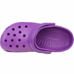 Crocs Womens Beach Slippers - Purple